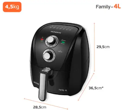 Air Fryer Mondial AFN-40 4 Litros