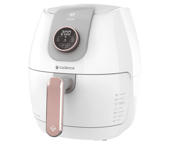 Fritadeira Sem Óleo 3L Cadence Dream Rosé Gold - 220V