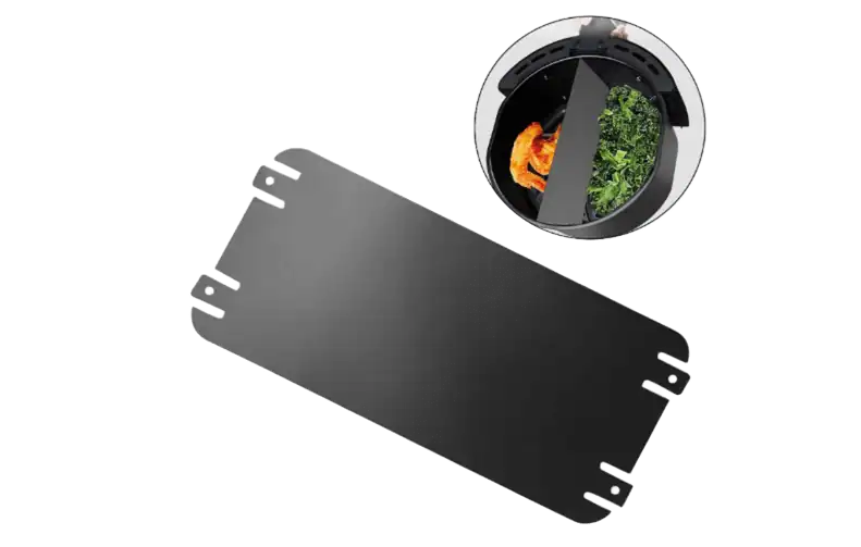 Divisor de cesta Air Fryer, aço inoxidável 304, para 3,2-5,5 L